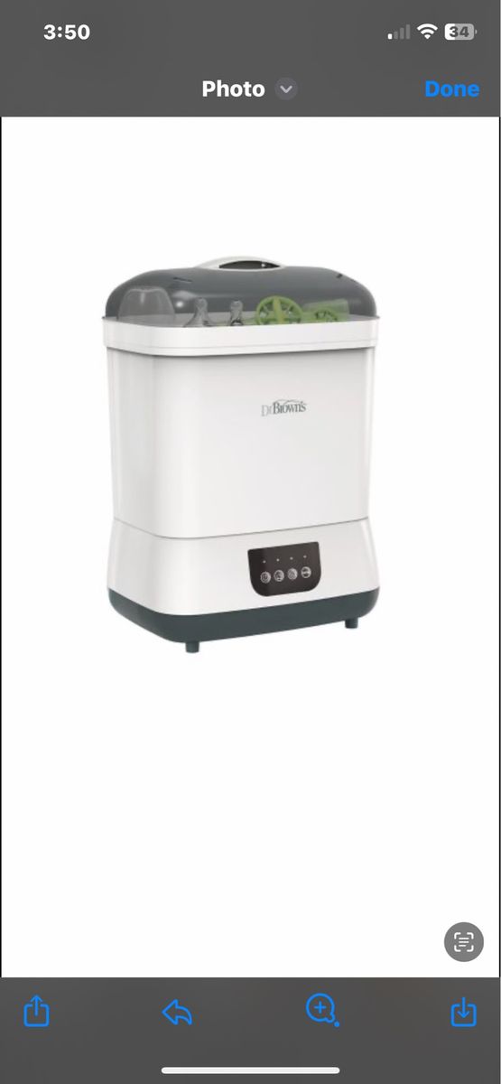 Dr. Browns bottle sterilizer