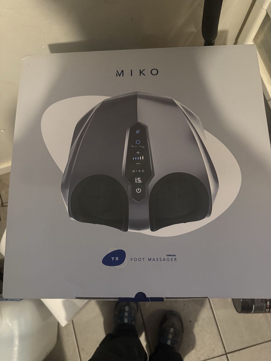 Miko Y II Charcoal Foot Massager