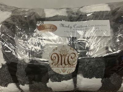 Minky Couture Blankets *2 New*