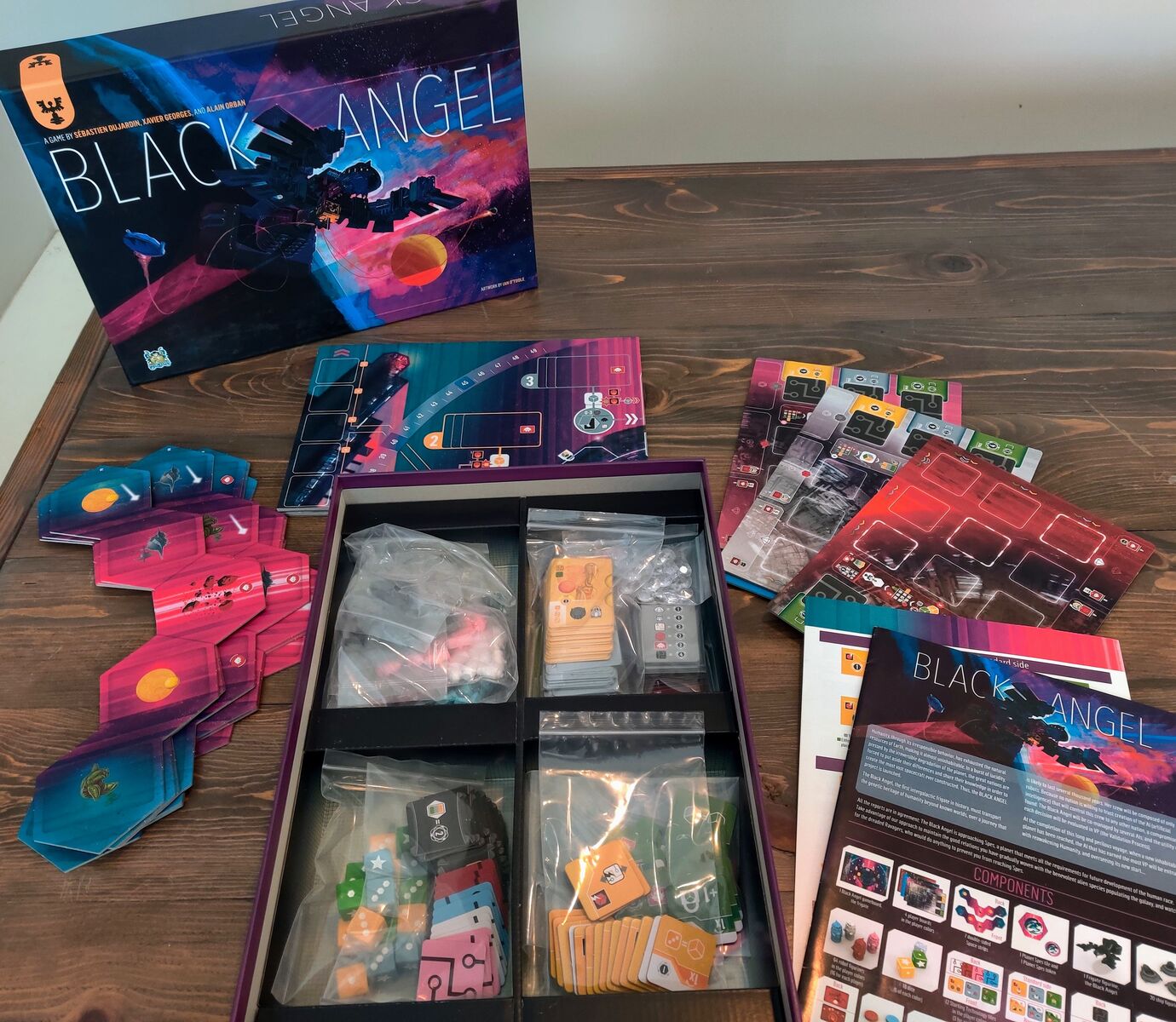 Board Game Black Angel