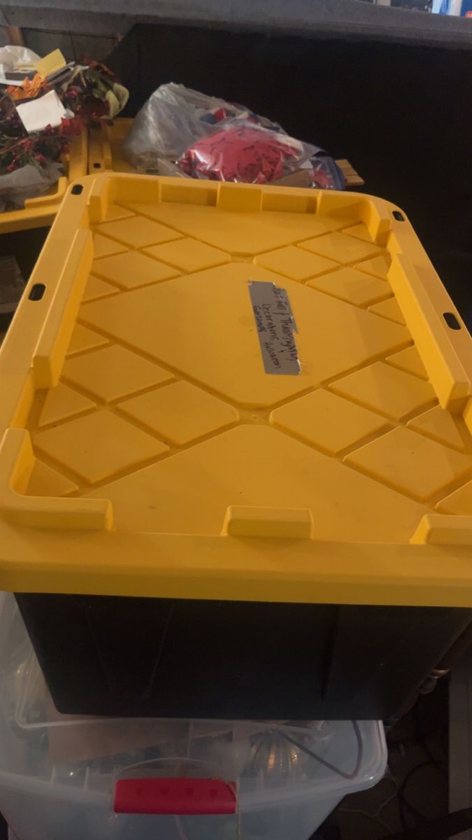 Storage Tote Bin