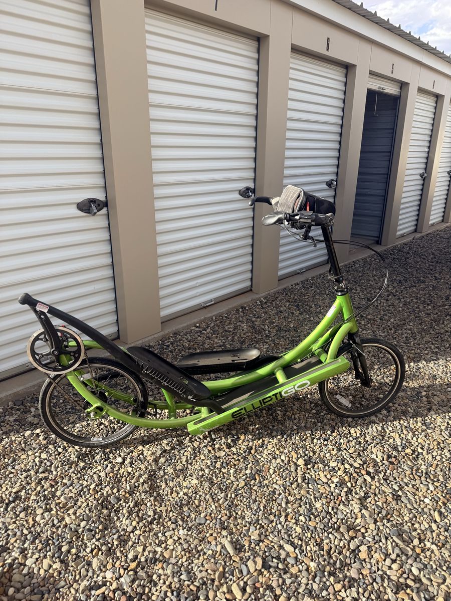 Elliptigo 8C with car rack -