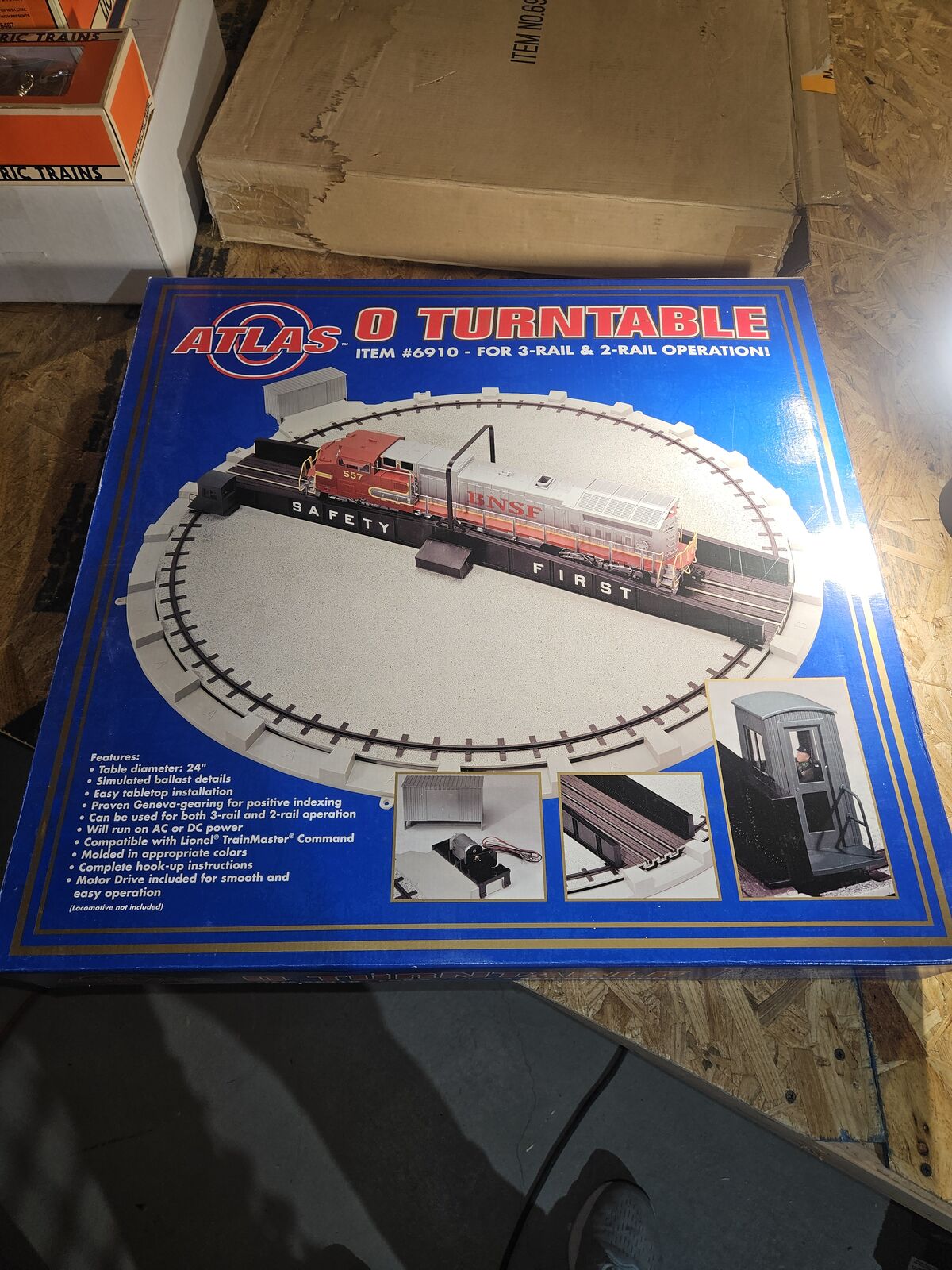 O Gauge Turntable compatible Lionel