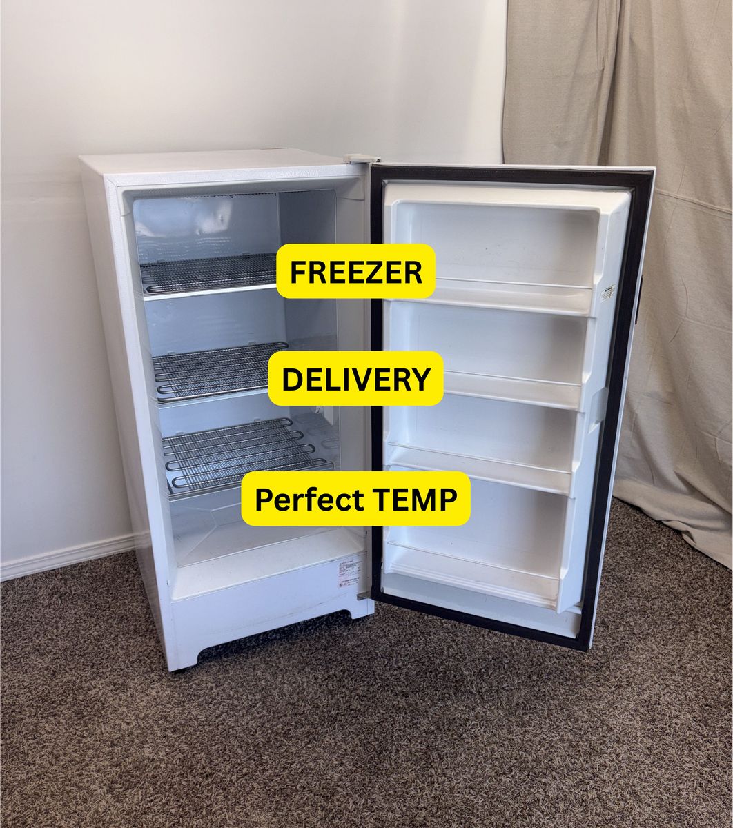 DELIVERY - WORKING 9.2 cu ft Upright Freezer - PERFECT TEMPERATURE