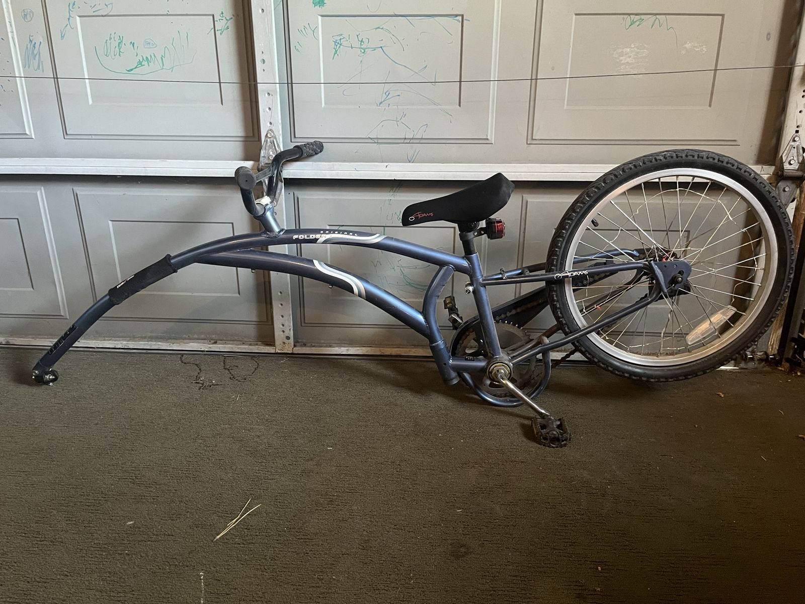 Tag along bike for kids