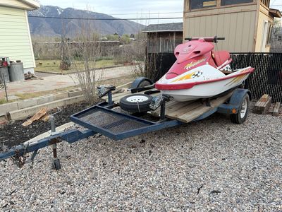 1996 Polaris Huricane 700 With 2 place Trailer