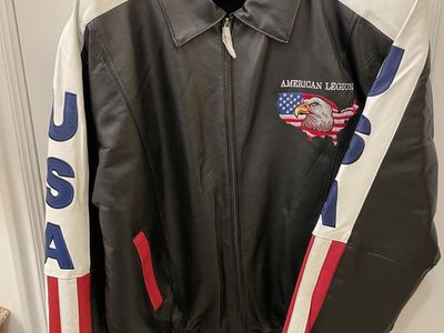 Leather Jacket American Legion