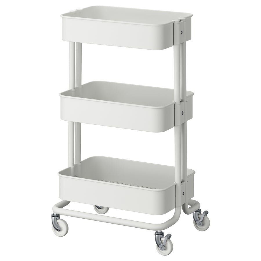 RÅSKOG Utility cart, white