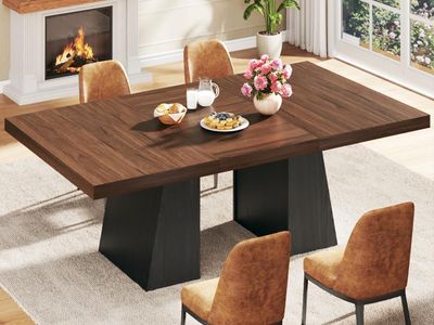63" Extendable Dining Table for 6-8 - TABLE ONLY