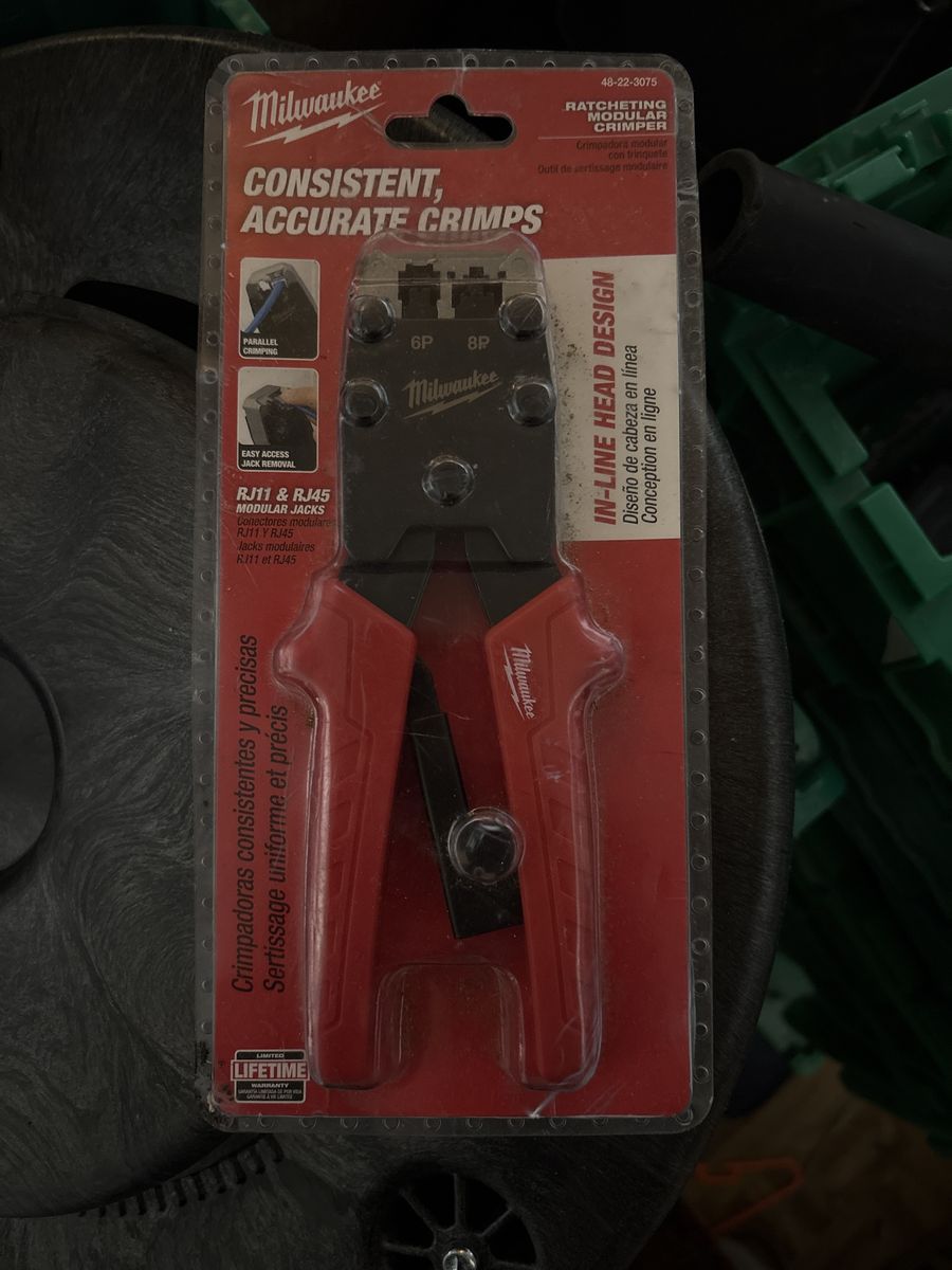 Ratcheting Modular Crimper