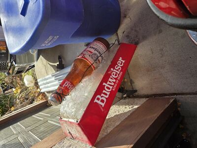 Budweiser pool table light.