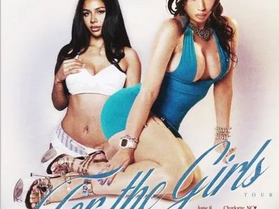 Kali Uchis with Mariah the Scientist at UFCUA Box Suite 7
