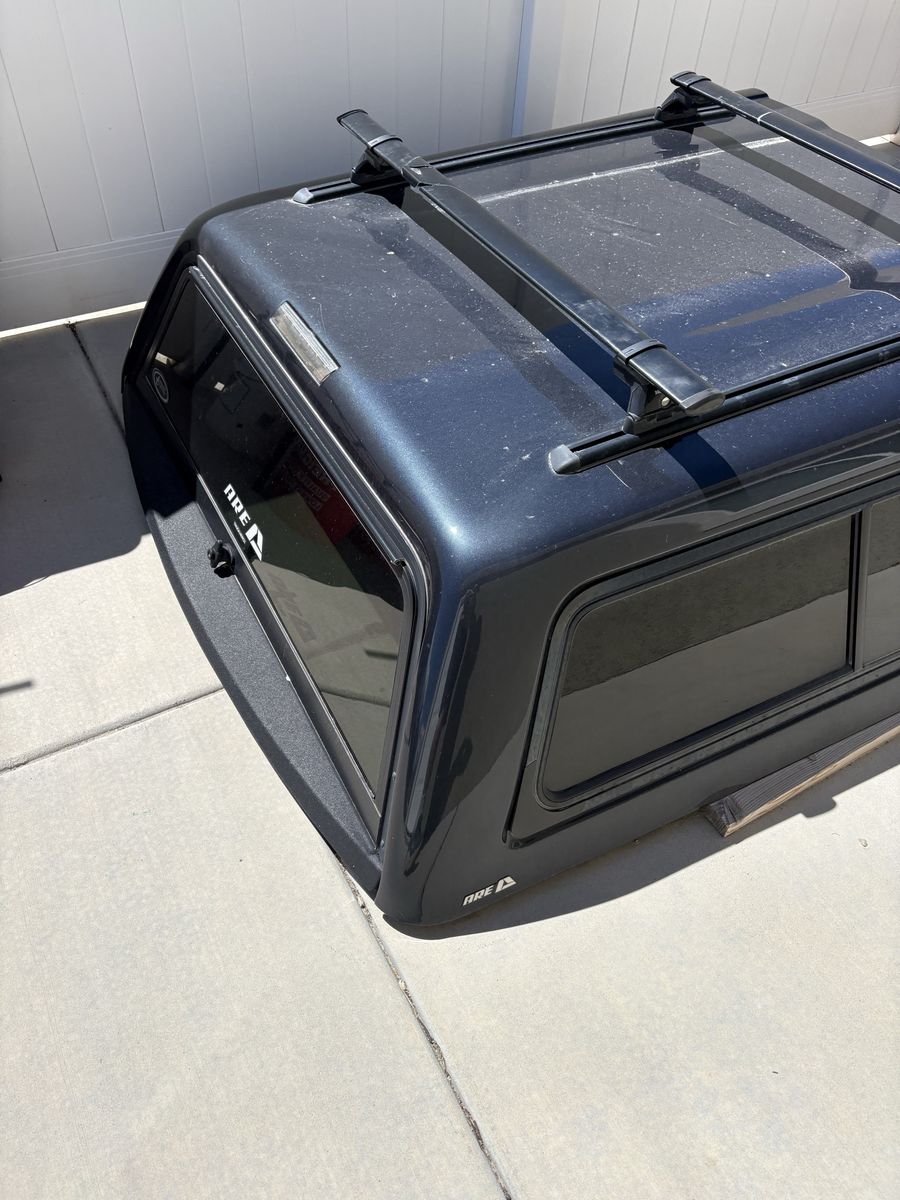 ARE truck shell for Ram 1500 short bed BLUE.