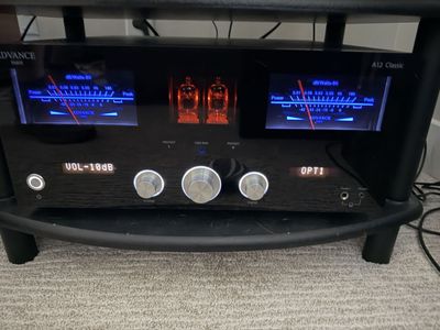 Advance Paris A12 Integrated Tube Amplifier with WX Tunes Bluetooth