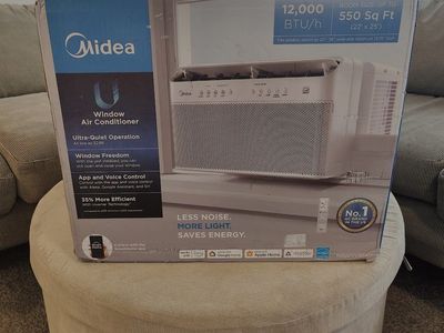 12000 BTU Midea U-Shaped Window Air Conditioner | MAW12V1QWT