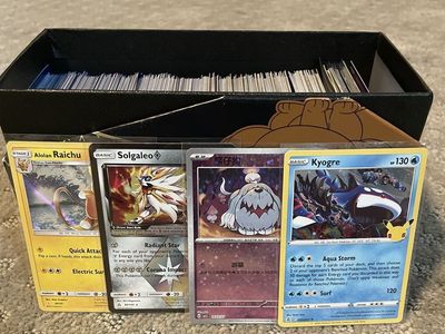 Pokémon box of only holos and reverse holos