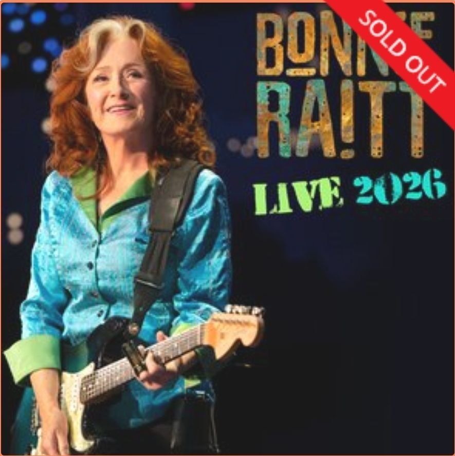Bonnie Raitt Red Butte Garden
Sept 9 Doors 6:30 Concert 7:30