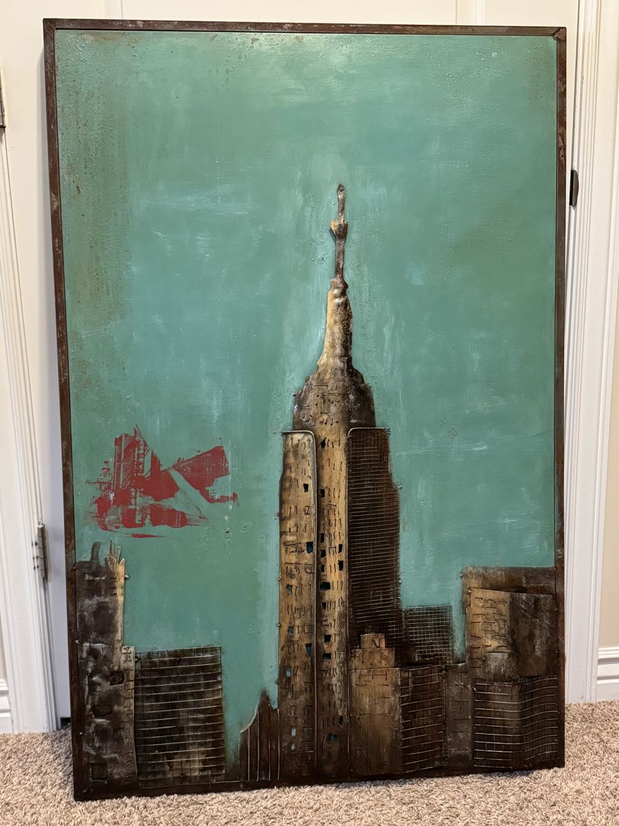 Empire State Building – 3D Metal Picture