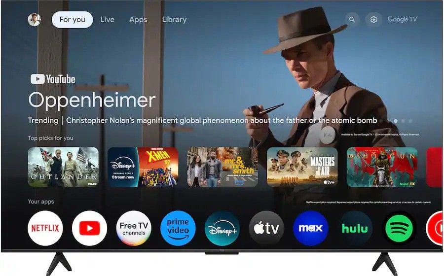 **New in Box** TCL - 65" Class S5-Series 4K UHD HDR LED Smart Google TV