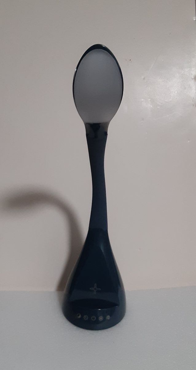 New Modern Premium LED Desk Lamp with Wireless Charger, Touch Control Interface for Home, School, Work - Model: Swan1