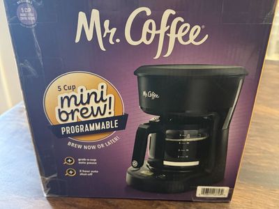 Mr Coffee 5 Cup Coffee Maker