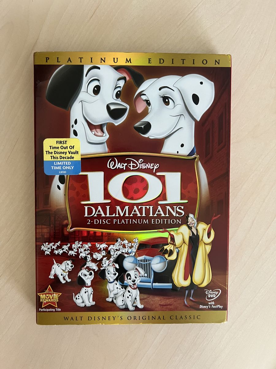 Disney DVD Lot of 4: 101 Dalmatians & The Lion King Platinum Editions, Dumbo, Flicka