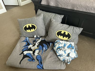Pottery Barn Full Size Batman Bedding