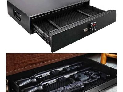 Under bed gun safe