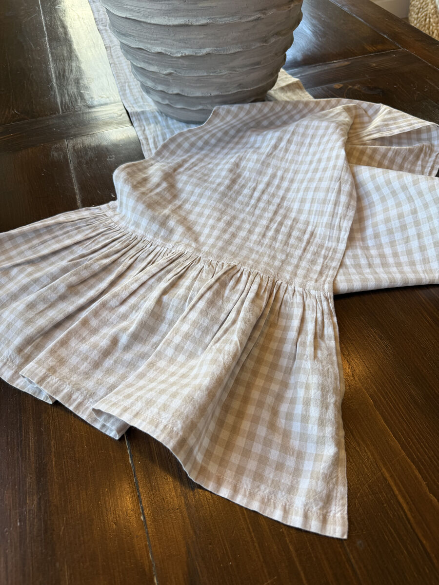 (3) Gingham Table Runners