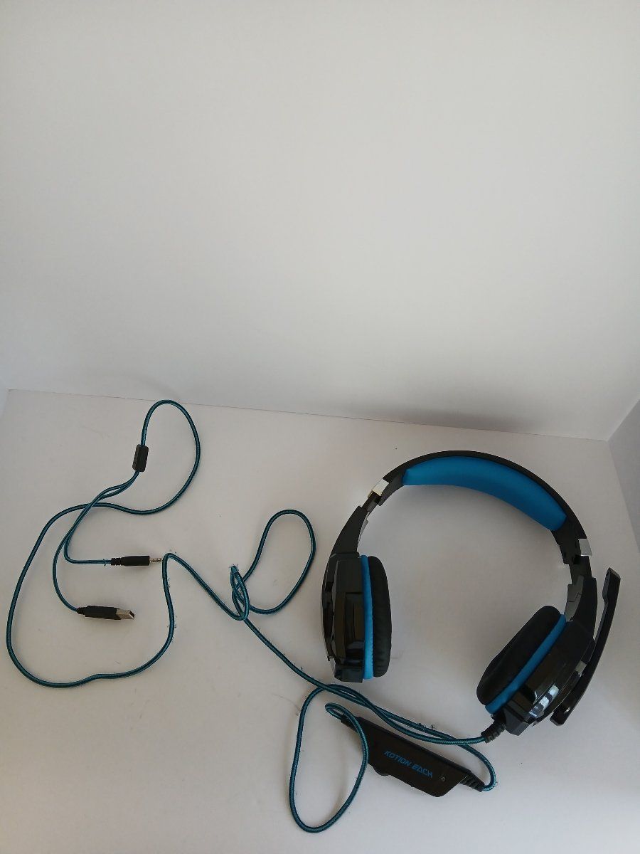Kotion Each G9000 Blue Pro Gaming Headset Wired 3.5mm PS4 PS5 Xbox PC - Fully Working