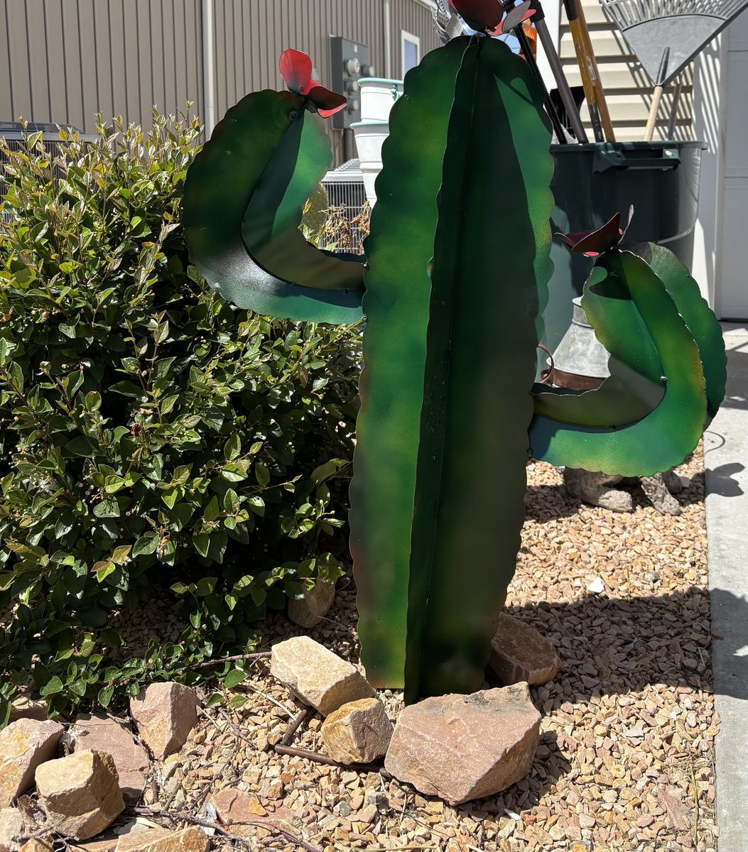 Metal cactus