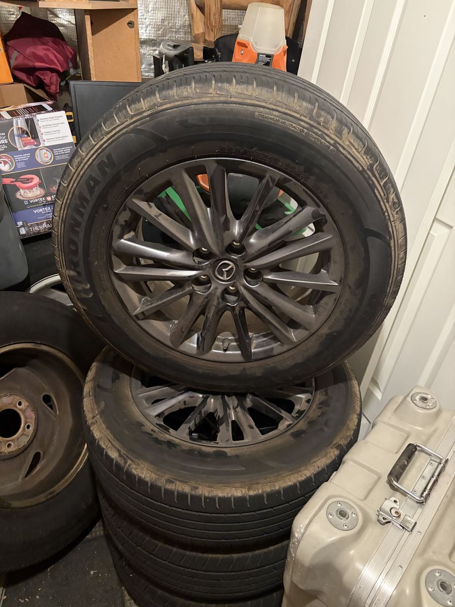Mazda 17-inch Wheels with 225/65R17 Ironman Tires