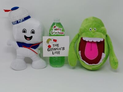 Ghostbusters Slimer & Stay Puft Marshmallow Man