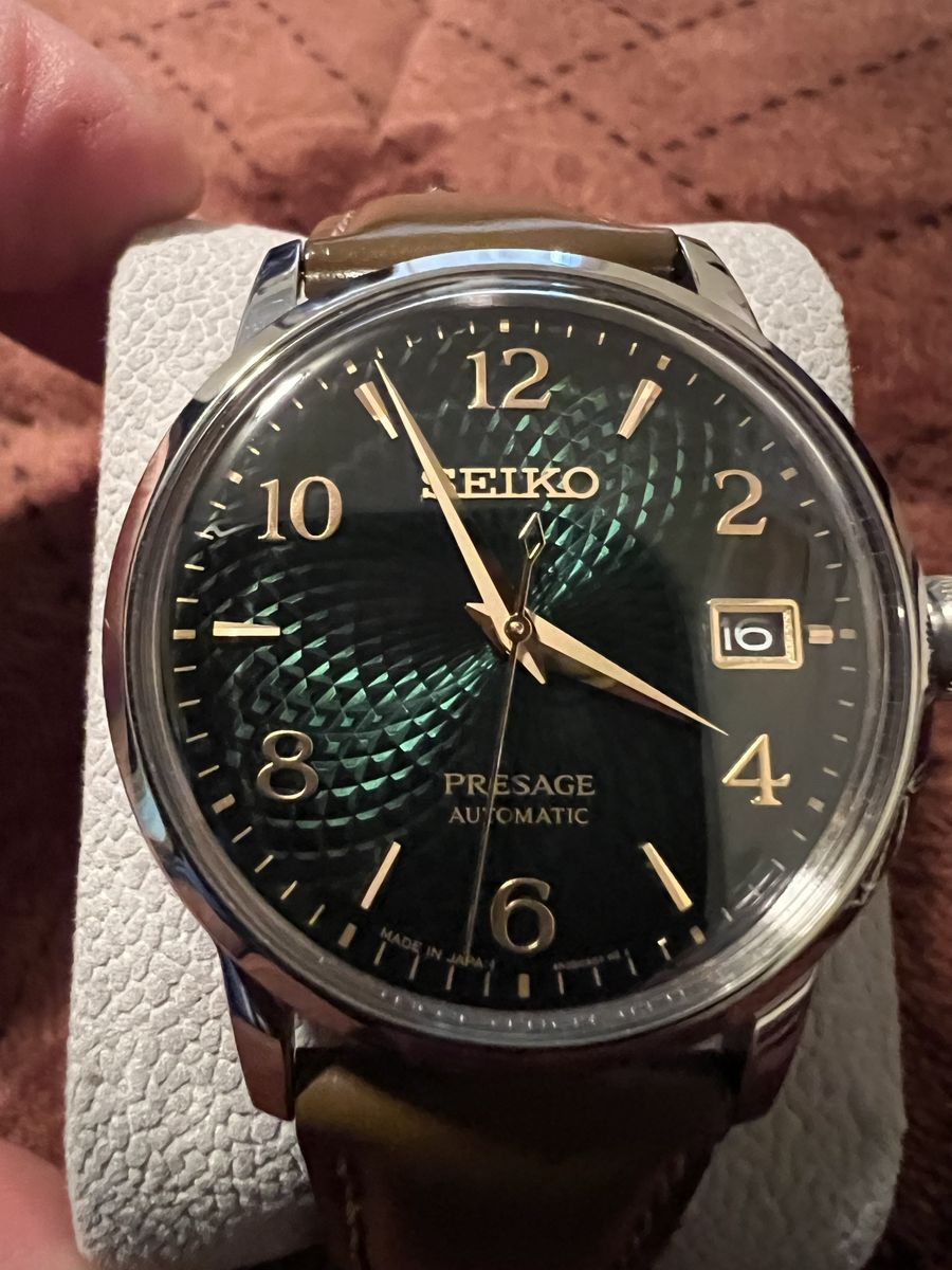 Seiko Pressage Cocktail Time Mojito Automatic 38.5