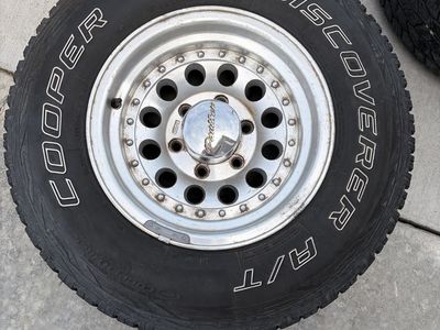 Cooper Discoverer A/T Tires with Wheels (Set of 4)