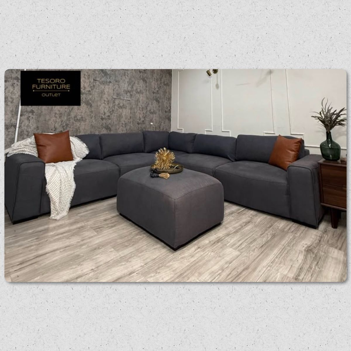 ABBYSON MODULAR SECTIONAL WE OFFER DELIVERY