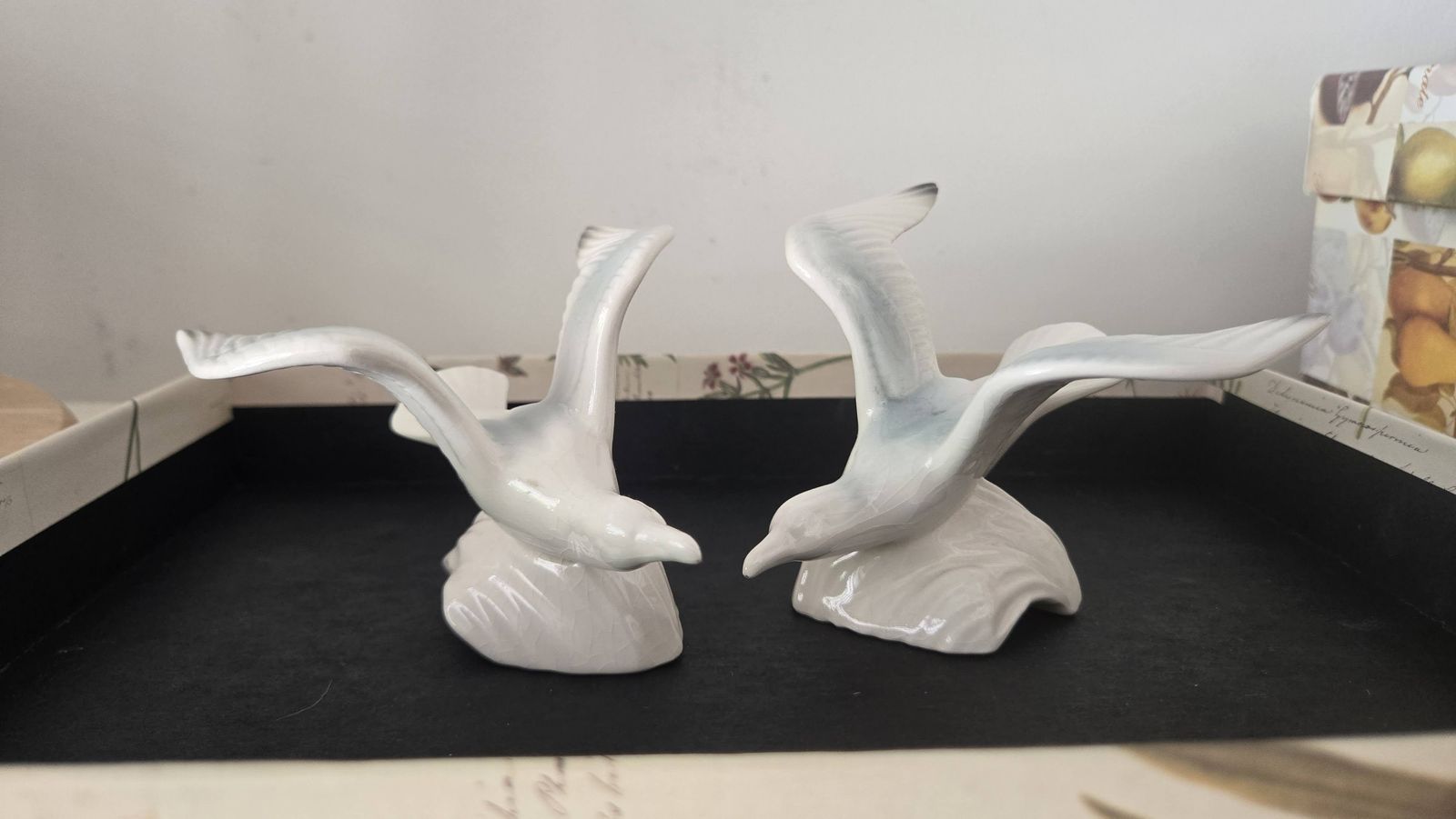 Utah Centennial 1947 Porcelain Seagulls