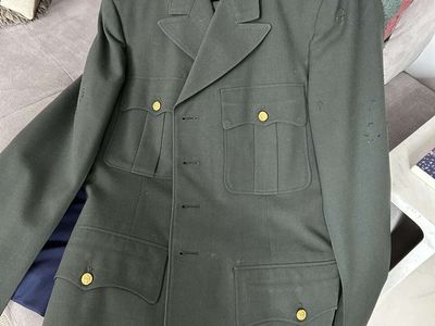 Vintage Military Suit 2 Piece Set Green