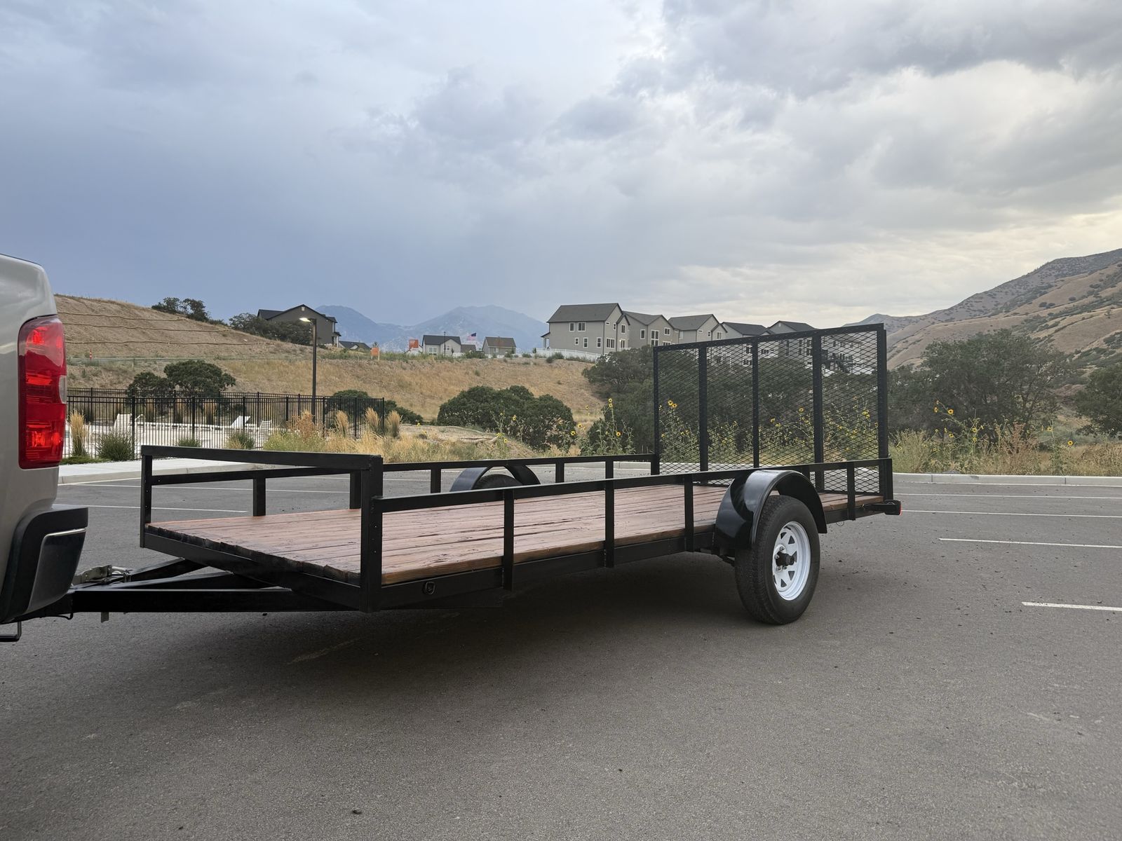 7x14 Single Axle Utility Trailer