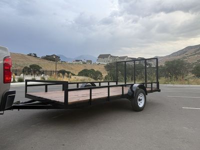 7x14 Single Axle Utility Trailer