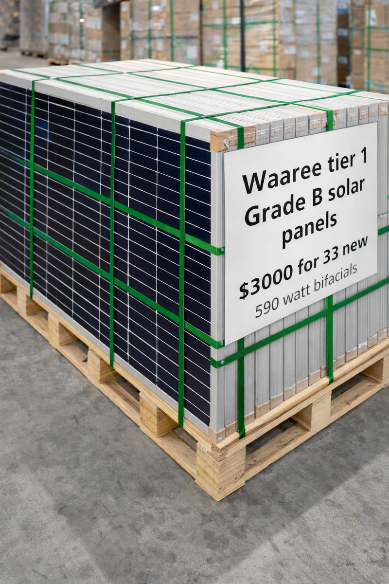 590 watt waaree solar panels tier 1 new