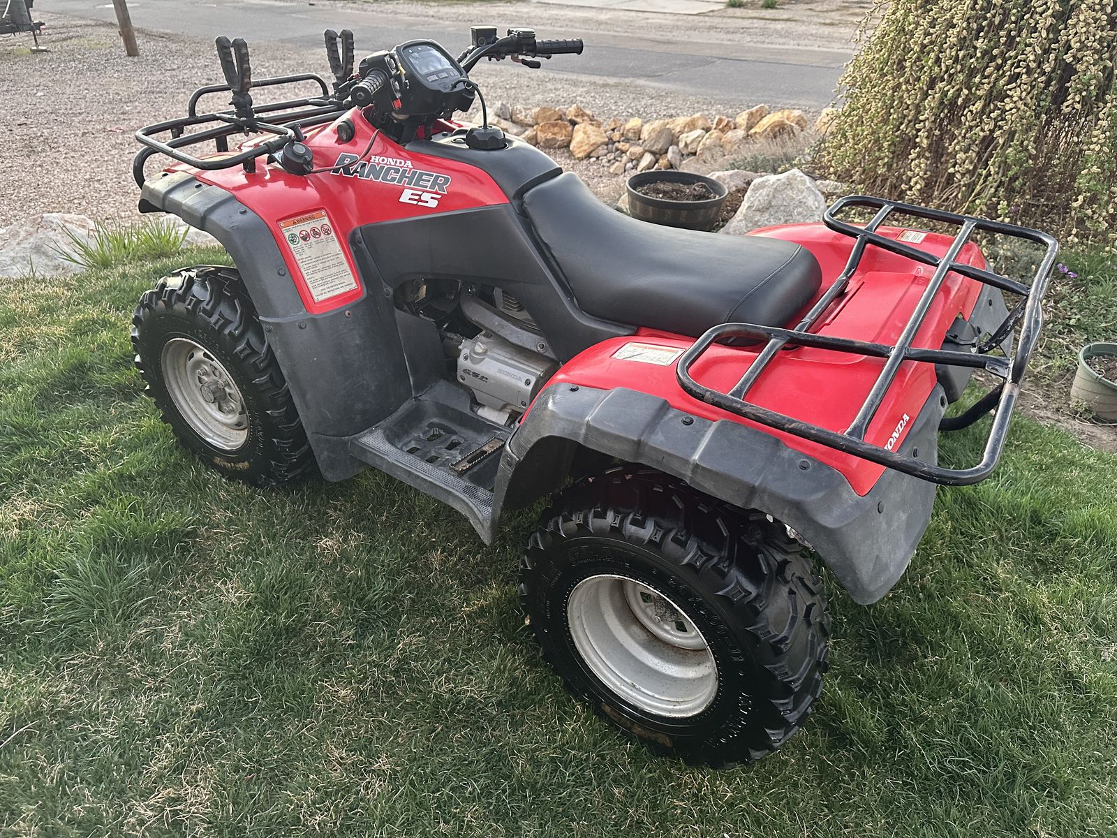 2002 Honda Rancher ES 350 4x4 — Low Miles —
