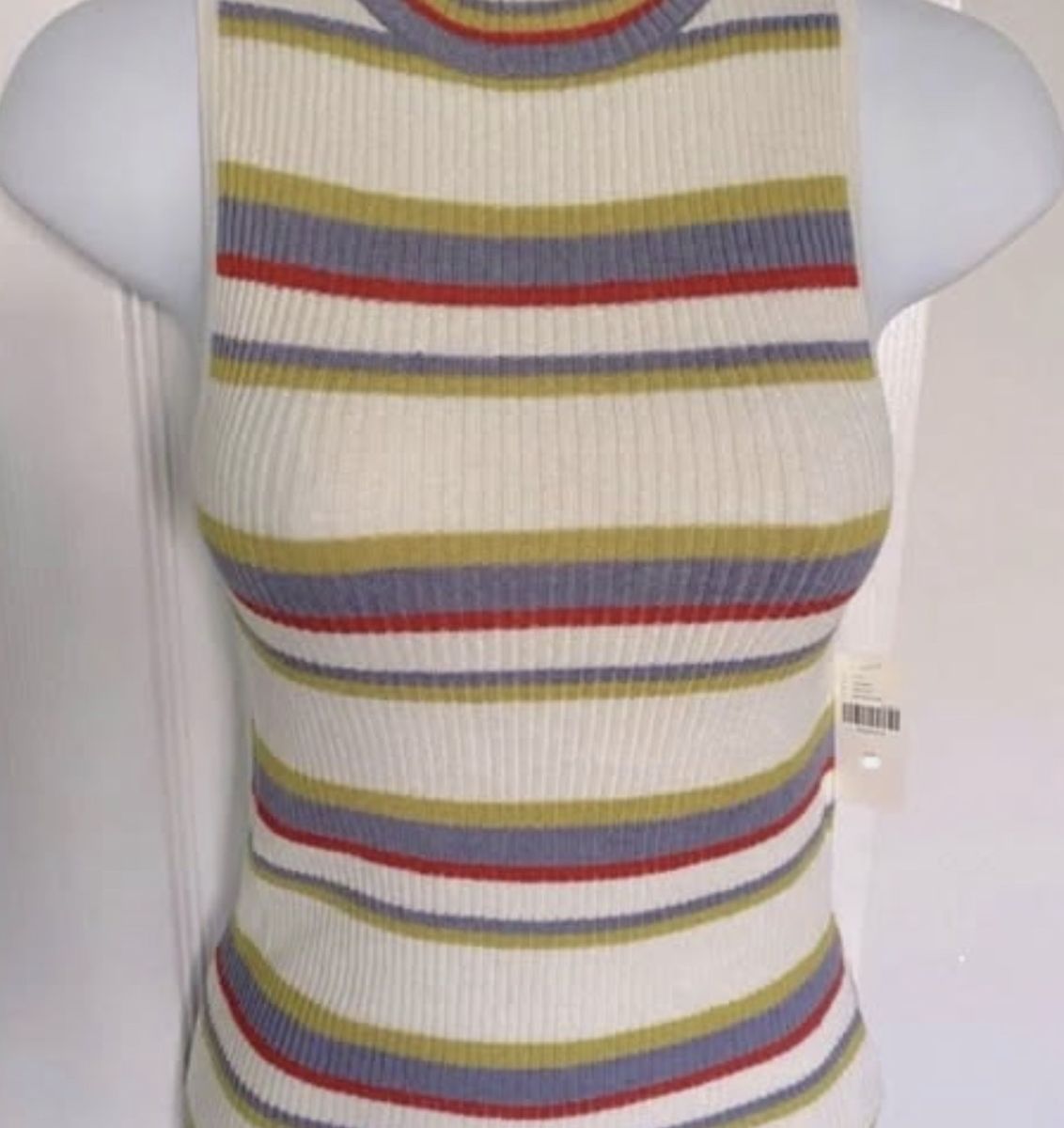 Anthropologie Linen blend knit tank NWT! Sz M