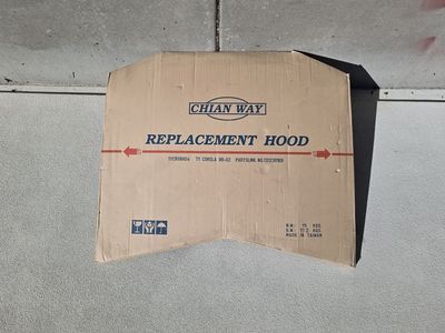 Hood - 1998-2002 Toyota Corolla