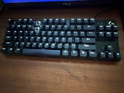 Logitech G413 TKL SE Mechanical Gaming Keyboard (Missing 2 Keycaps)