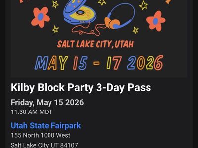 Kilby Block Party VIP 3-Day Pass
