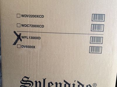Splendide WFL1300XD Laundry Center Washer - New