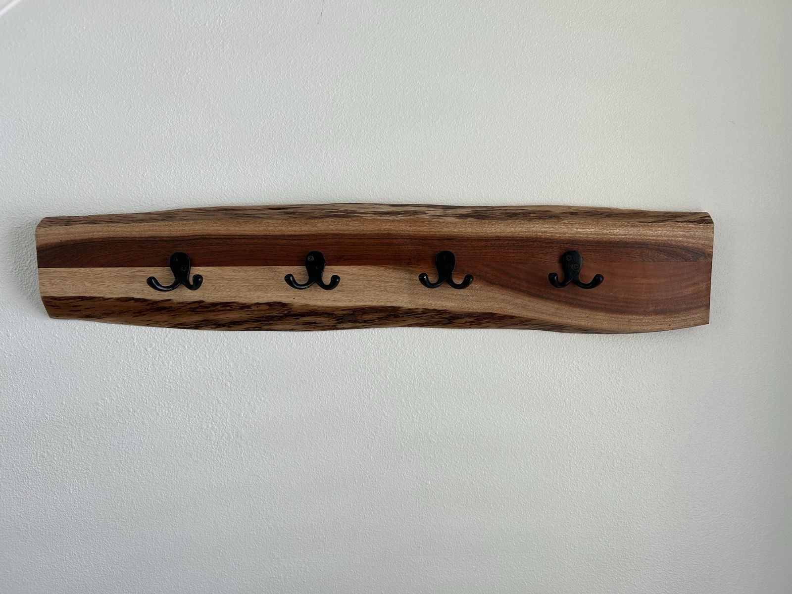 **Wood Coat Rack**