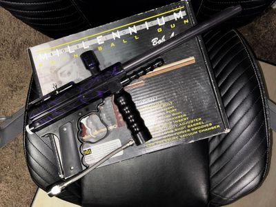 Vintage Bob Long Millenium Paintball Gun
