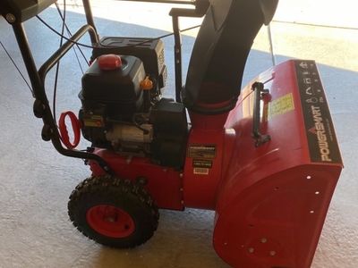 Snowblower Gas, Self Propelled 2 Stage Snow Blower 212cc Engine Push Button Start